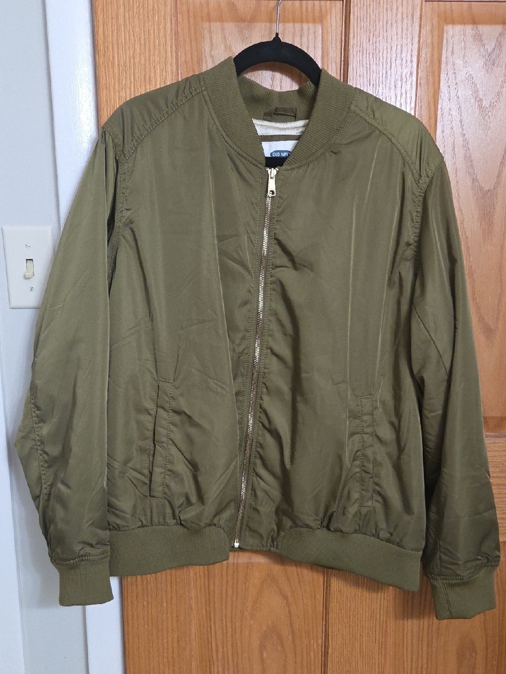 Old Navy Army Green Bomber Jacket Women's XXL